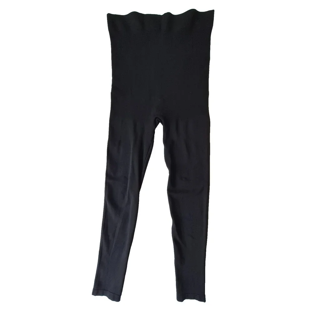 Blanqi Women's Maternity High Waist Support Leggings Size L Black Stretch